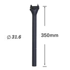 ELITAONE Carbon Bicycle Seat Post 135g Lightweight 27.2/30.9/31.6mm Unidirectional Matte Road And MTB Bike Seatpost 63C