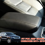For Jeep Grand Cherokee 2011 2012 2013 2014 2015 2016 2017-2019 Car Armrest Cover Scratch proof Microfiber Leather Car Interior