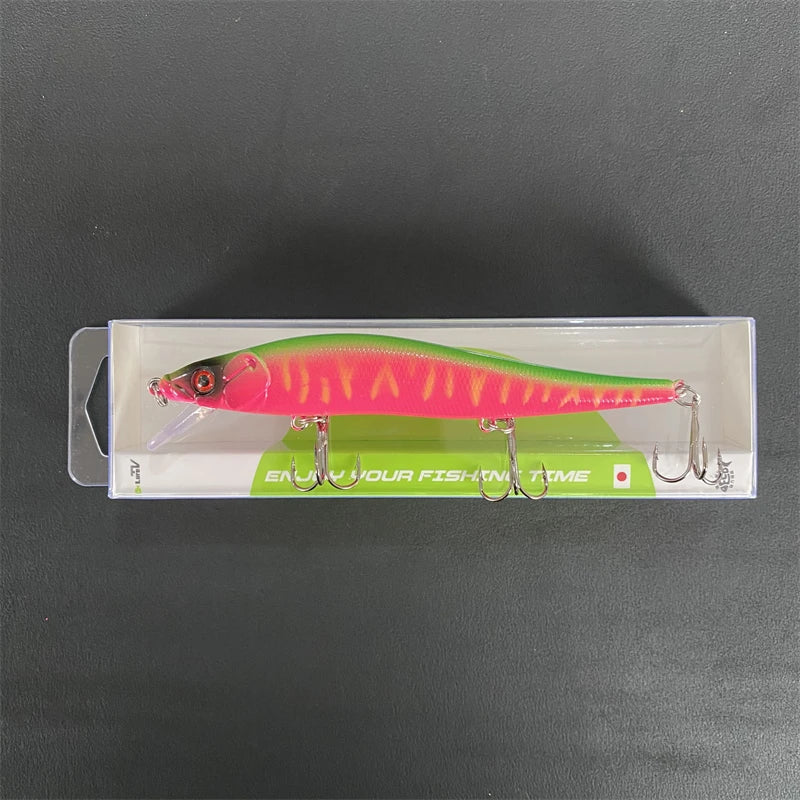 LURETV Japan  Same Style Roada Classic Stop Bait King 116S Mino JERK BAIT9241