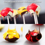 Volcano Chocolate Mold 15 Cavity Polycarbonate Chocolate Moulds PC Candy Bonbons Forms Confectionery Baking Tools