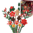 1009PCS Sunflower Building Blocks Flower Bouquet Vase Model Bricks Set Idea Home Decoration Kids Educational Toys Holiday Gifts