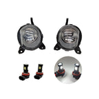 Car LED Fog Lights Fog Lamp cover For Toyota Corolla 2004 2005 2006 European Version Harness Wiring Cover Grille Halogen bulb