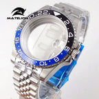 Matelion 200M Diving Case 40mm Fit NH35 NH36 NH34 GMT ETA 2824 PT5000 Watch Case Jubilee Bracelet Sapphire Glass Slide Buckle