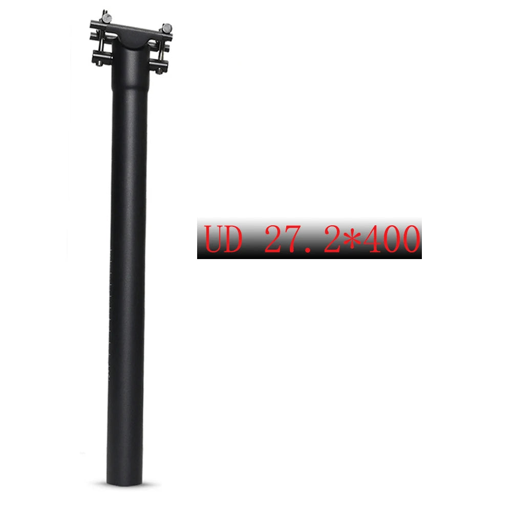 Carbon Fiber Bike Seatpost UD Matte 27.2/30.9/31.6mm Diameter 300/350/400mm