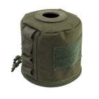 Portable Toilet Paper Roll Holder MOLLE Pouch for Hiking Camping, Black/Camo/Tan