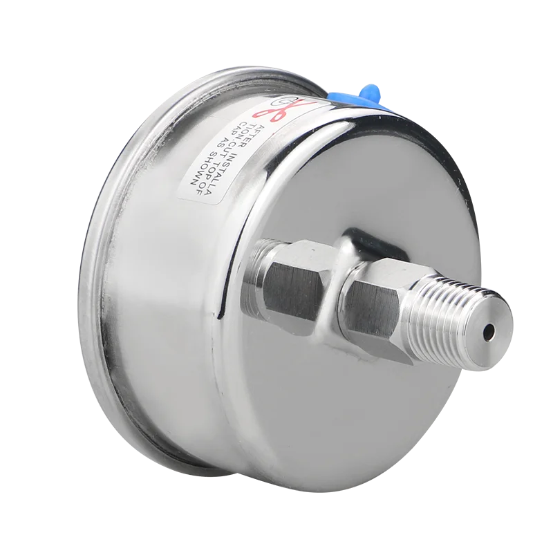 MAIRUIKSI Dry Pressure Gauge 60mm Back Mount 1/4 BSP(G) Vacuum/Pressure -1-0 to 0-600bar