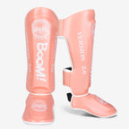 Muay Thai Shin Instep Guards Thickened Leg Protectors, Sanda Boxing Taekwondo, S-L, Multi-Color