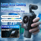 Ice Core Cooler Radiator For DJI Pocket 3 Silent Smart Cooling Fan 3-Speed Adjustable Heat Sink Anti-Scratch Camera Accessories