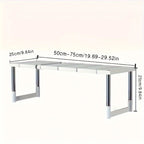 Adjustable Under Sink Storage Rack, Expandable Cabinet Organizer, Single or Double Layer