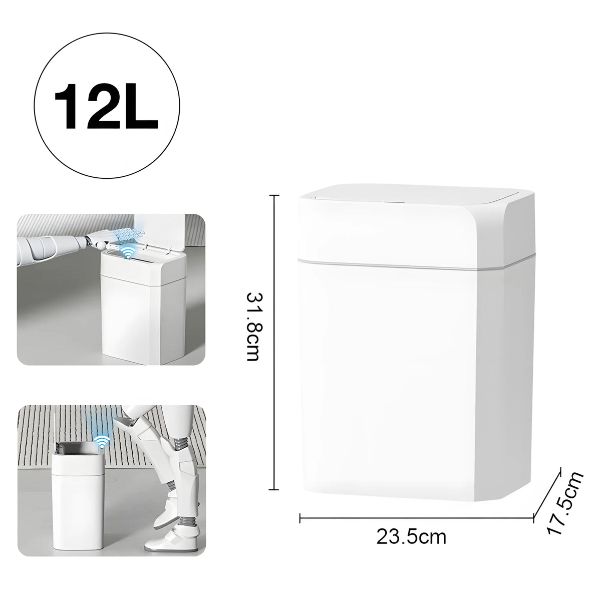 12L white Battery / white