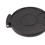 Manual Aluminum Alloy Tortilla Press Dough Maker, Black 16cm or 20cm
