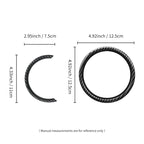 Car Tachometer Decoration Ring For Mini Cooper S F56 F55 F54 F60 Clubman Countryman Dashboard Panel Frame Cover Trim Accessories