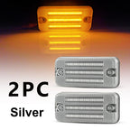 2Pcs LED Dynamic Side Marker Lights For Fiat Ducato 06-21 Car Turn Signal Blinker Lamps For Jeep Cherokee Peugeot Boxer Citroen