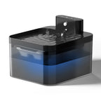 2.2L Automatic Pet Water Fountain for Cats & Dogs, Silent Induction Sensor, Rectangle