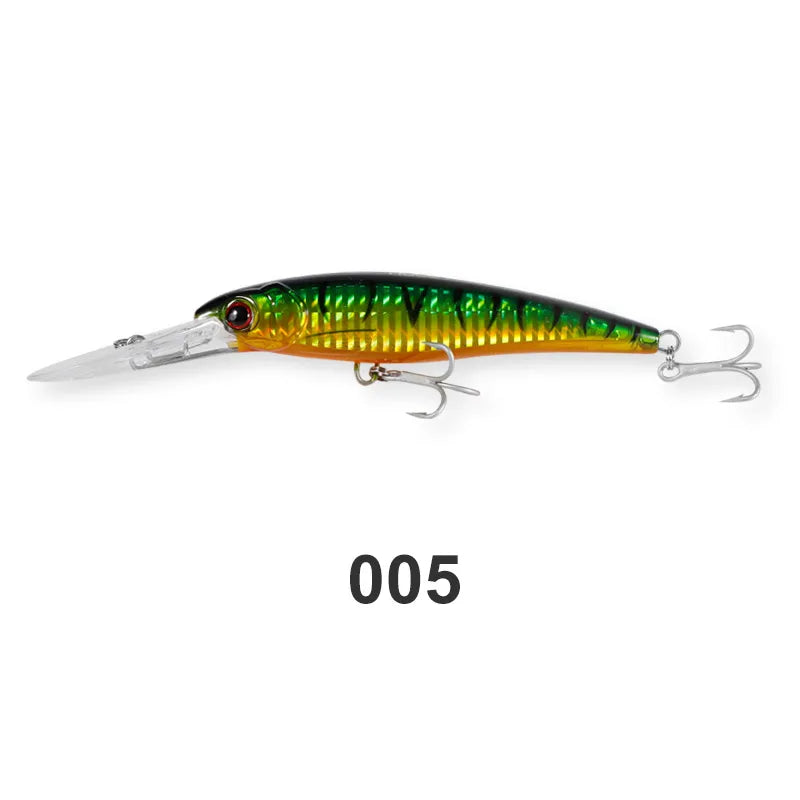 Noeby Trolling Minnow Fishing Lure 12cm 32g Floating 14cm 52g 16cm 73g Sinking Wobbler Artificial Bait Saltwater Fishing Lure