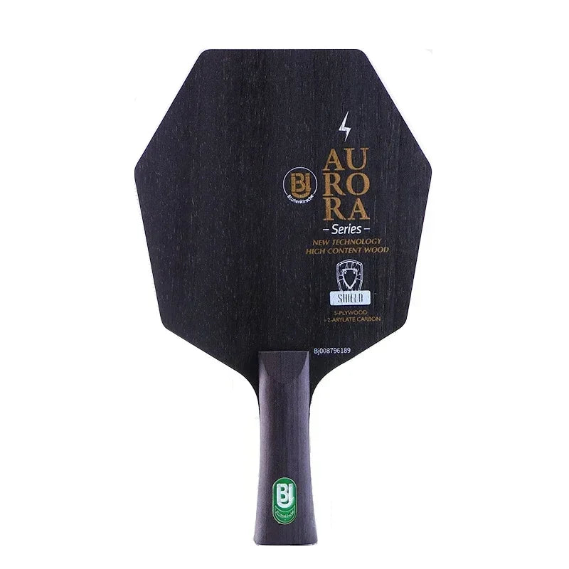 Blutenkirsche Hexagonal Table Tennis Racket Blade SHIELD Carbon Fiber Table Tennis Paddle Loop Fast Attack Ping Pong Racket