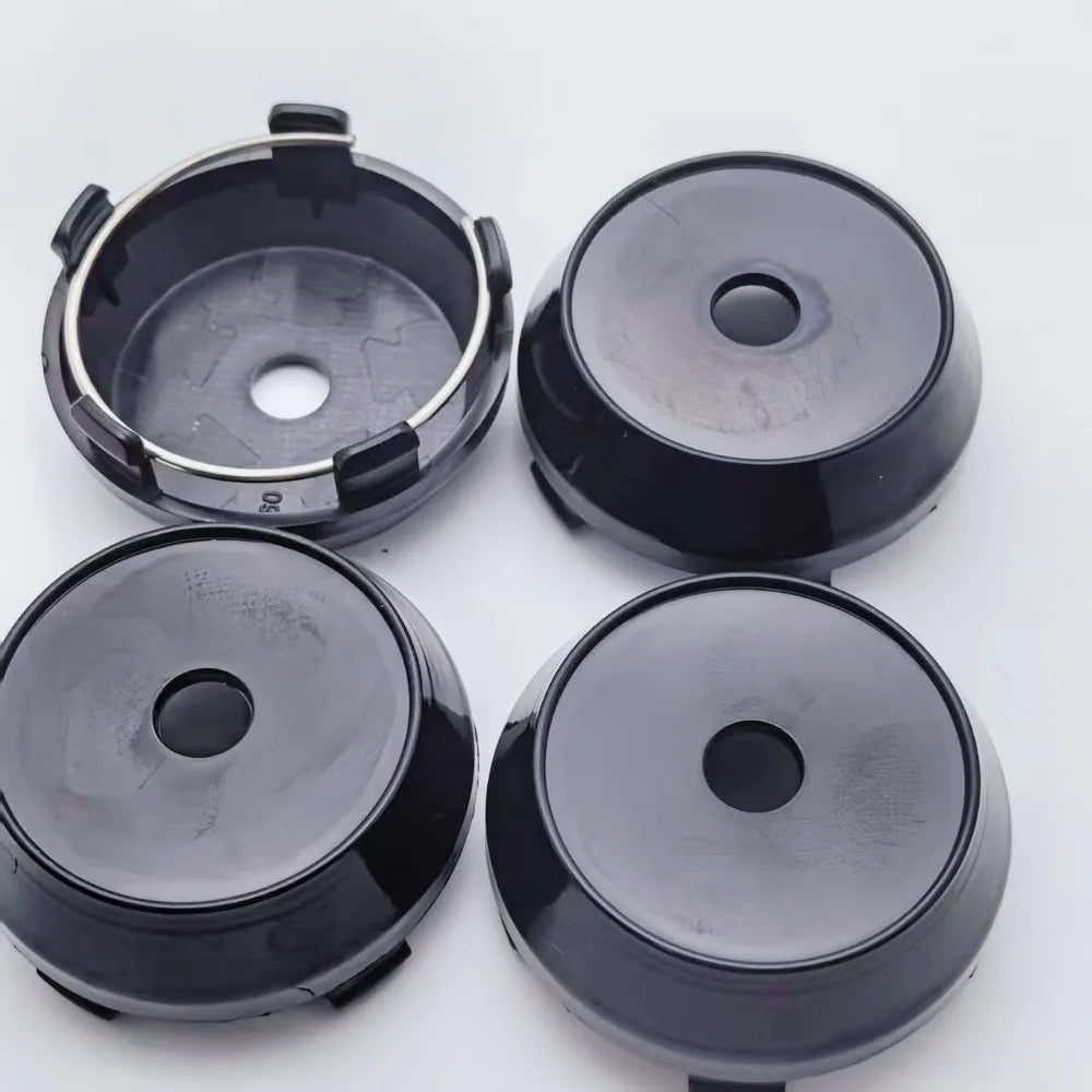 4pcs 60mm 64mm 65mm 68mm 69mm Universal Blank Car Wheel Center Caps Hub High Cap No Badge Hubcaps Rim Dust Cover Car Accessories