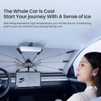 YZ Car Sunshade Umbrella For All Tesla Model Shading Car Sun Shade Protector Parasol Summer Sun Windshield Protection Accessory