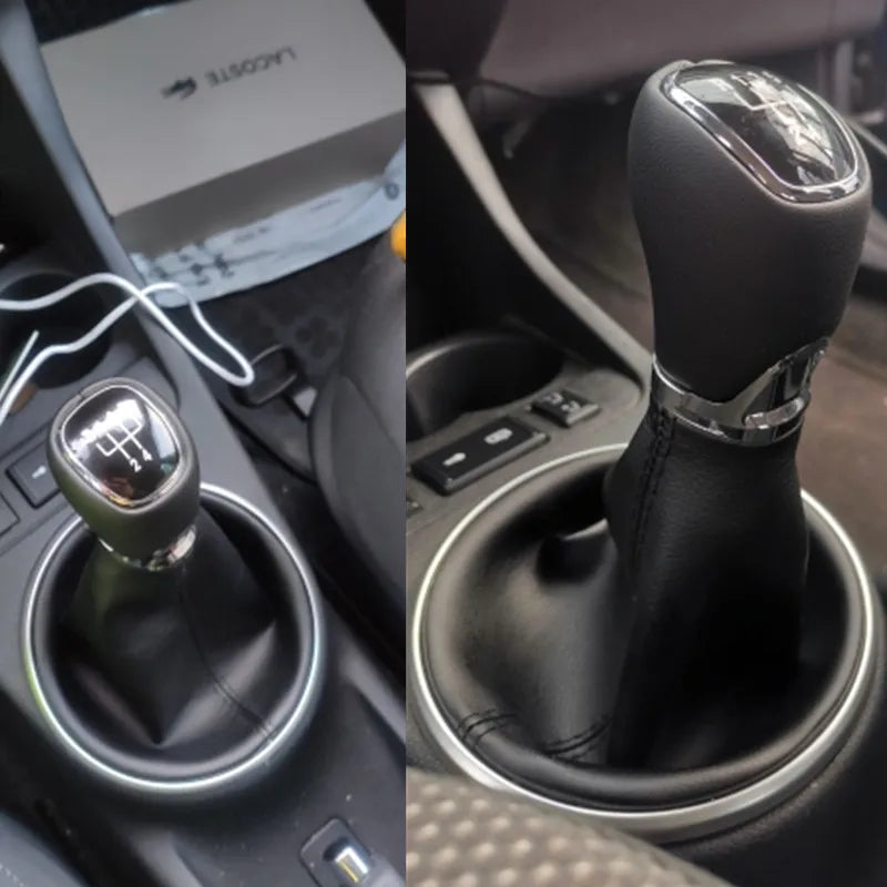 Gear Shift Knob Boot Cover for Skoda Fabia II MK2 Combi Scout 2007-2014 5/6 Speed