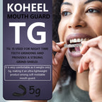KOHEEL TG Mouth Guard for Teeth Grinding with Forming Tray, Dental Guard That Easy to Use & Perfect fit, Stops Bruxism Night Gua
