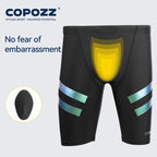 COPOZZ Men's Swimming Trunks Swimming Shorts Competition Training Sports Swimwear Breathable Quick Drying Swimsuit Beach Pants