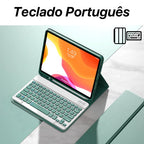 For IPad 7/8/9th Case With Wireless Keyboard Mouse For IPad 5/6/10th Air2/3/4/5 Mini4/5/6 Pro11/12.9 Cover With Keyboard Mouse