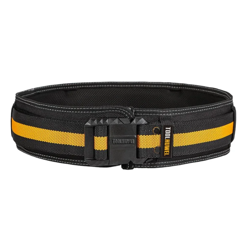Quick Release Tool Belt 1200D Oxford Thickened Adjustable Buckle Construction Work Belt for Electrician Carpenter TOOLHUWEI