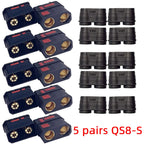 QS8 Connector Male and Female High Current Qs8 Anti Spark Connectors Application with Battery Charger Remote Control Toys Drone