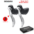 SENSAH Road Bike Derailleur 2 X11 Speed Road Bike Shifters & Shift Cable Gear Lever Brake Bicycle  for  Rival / force RED