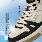 Baasploa Men Winter Sneakers Casual Skateboard Shoes for Men Comfort Plush Warm Cotton Shoes Non-Slip Outdoor Male Sneakers