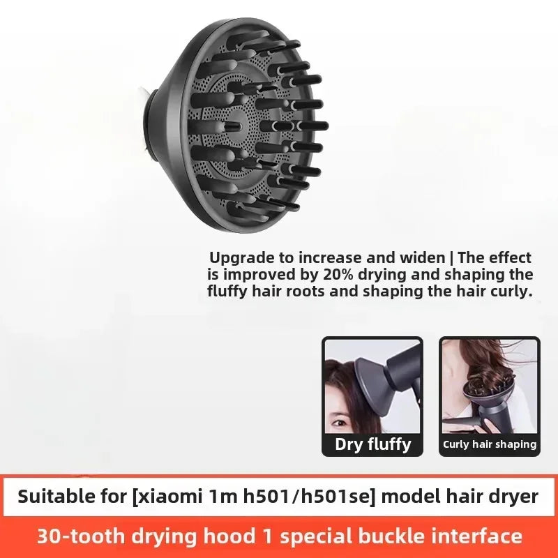 For Xiaomi Mijia Hair Dryer Drying Modeling Mouthpiece Accessories  H501/H501SE