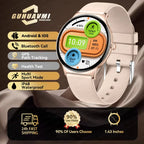 2025 New Smart Watch For Women Gift 1.43 Inch Full Touch Screen Sports Fitness Watches Bluetooth Calls Digital Smartwatch Ladies
