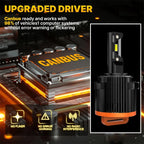 Super Bright GT7 H15 LED Headlight Bulbs G2 Pro LED For Golf 6 MK3 Canbus Lamps High Low Beam Car Daytime Running Light for Golf