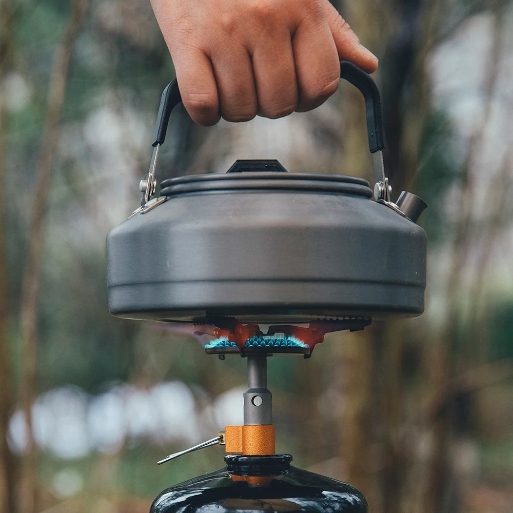 Fire Maple FMS-116T Outdoor Mini Camping Stoves Gas Burner For Backpacking 48g 2300W Portable Lightweight Titanium Gas Stove