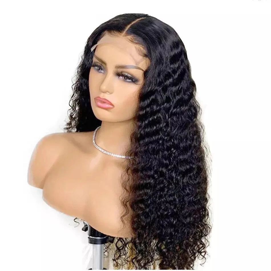 deep wave / 24inches / 180 density 13x4 wig