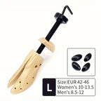 1/2Pc Shoe Stretcher Women and Men's Shoe Widener - Wooden Expander for Wide Feet, Bunions or Calluses Wooden Shoe Stretcher