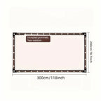 2X3m 2X4m Highly Transparent Waterproof Tarpaulin Special for Greenhouses Chicken Coop Sunshade Camping Rain Cover Designed with