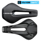 RYET 3D Printed Full Carbon Bike Saddle, 135/145/155mm MTB Gravel Road Seat
