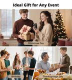 CHUZHAO Retro Mini Digital Camera  Autofocus 12MP, Portable Vlogging Camera with 1080P FHD Video, Perfect Ideal Gift