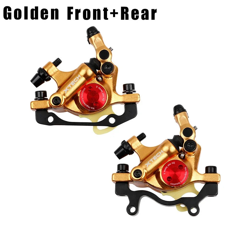ZOOM XTECH HB100 MTB Hydraulic Disc Calipers Front and Rear Rotor G3 160/180MM MT200 M315 160mm Rotor Hydraulic Brakes for Bikes