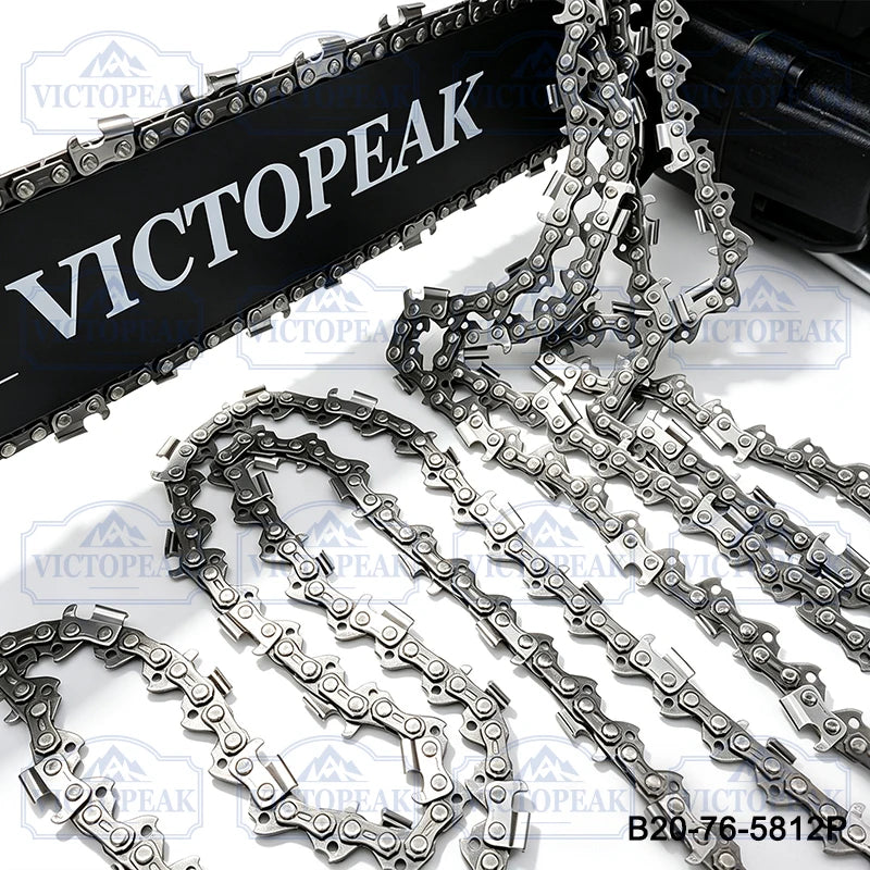 Garden Tool Parts Accessories Guide Bar with Chainsaw Blade 20'' 0.325" 0.058" 76Links for Chinese Chain Saw
