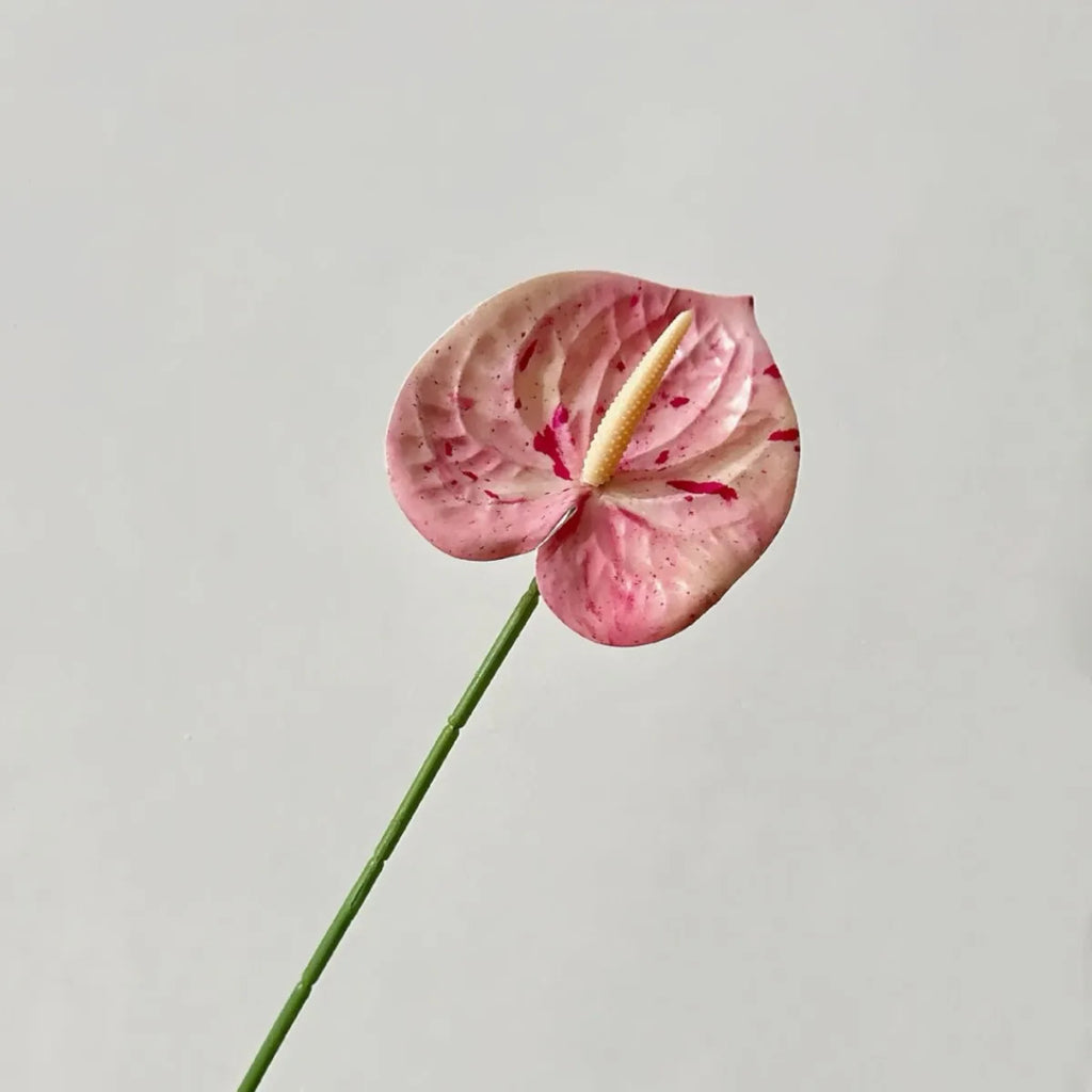 5/10/20pcs 3D Printed Anthurium Artificial Flower Flamingo Palm Wedding Hall Layout Wedding Home Decoration Artificial Flower