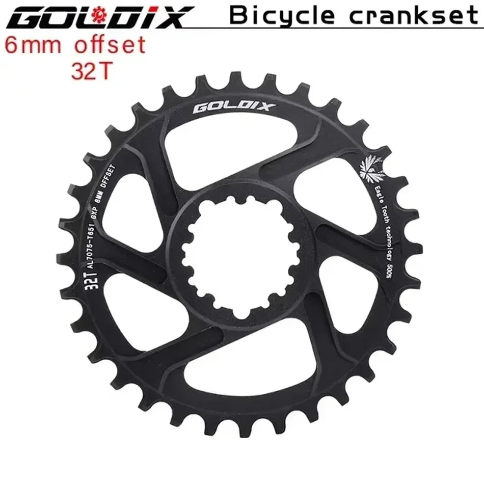 MTB direct mount chainring for sram NX XX XO 3 bolt chain ring 0mm 3mm 6mm offset 30t 32t 34t 36t 38t 9 10 11 12 speed tray