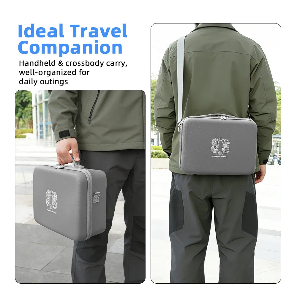 for DJI NEO 2 Portable Carrying Case Hard EVA Storage Bag Waterproof Protective Battery Box Storage Case For NEO 2 Accessory ﻿