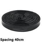 50/100m Drip Tape 16mm PE Tubing Spacing 10-40cm for Garden Greenhouse Watering Farm Agricultural Irrigation Soaker Hose Dripper
