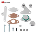 Broyear Valve Cover Gasket Kit Aluminum Silver for BMW 2.0 N47 N47S Diesel Engines