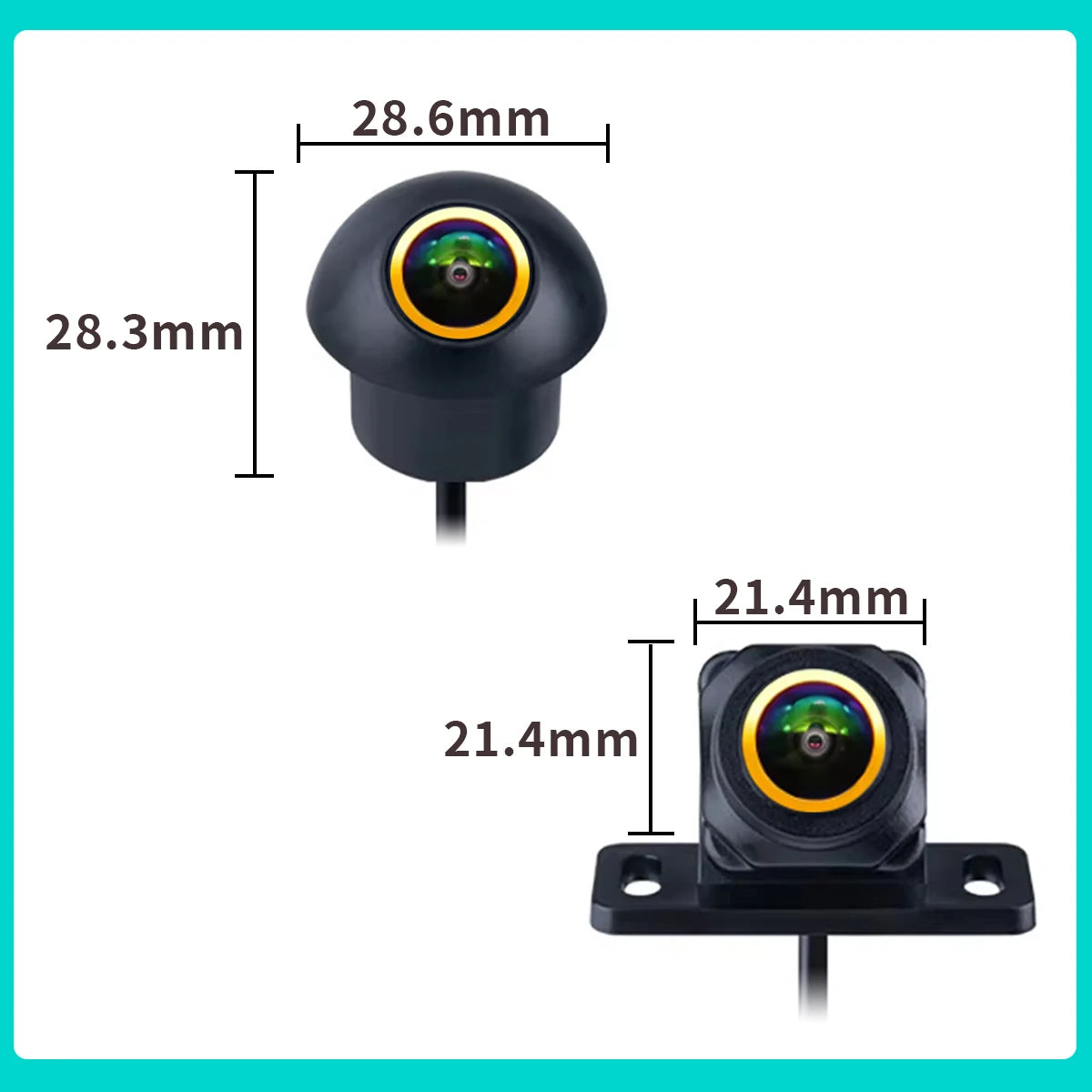 AHD 1080P 360° panoramic car camera kit 12V for Android car radio bird view