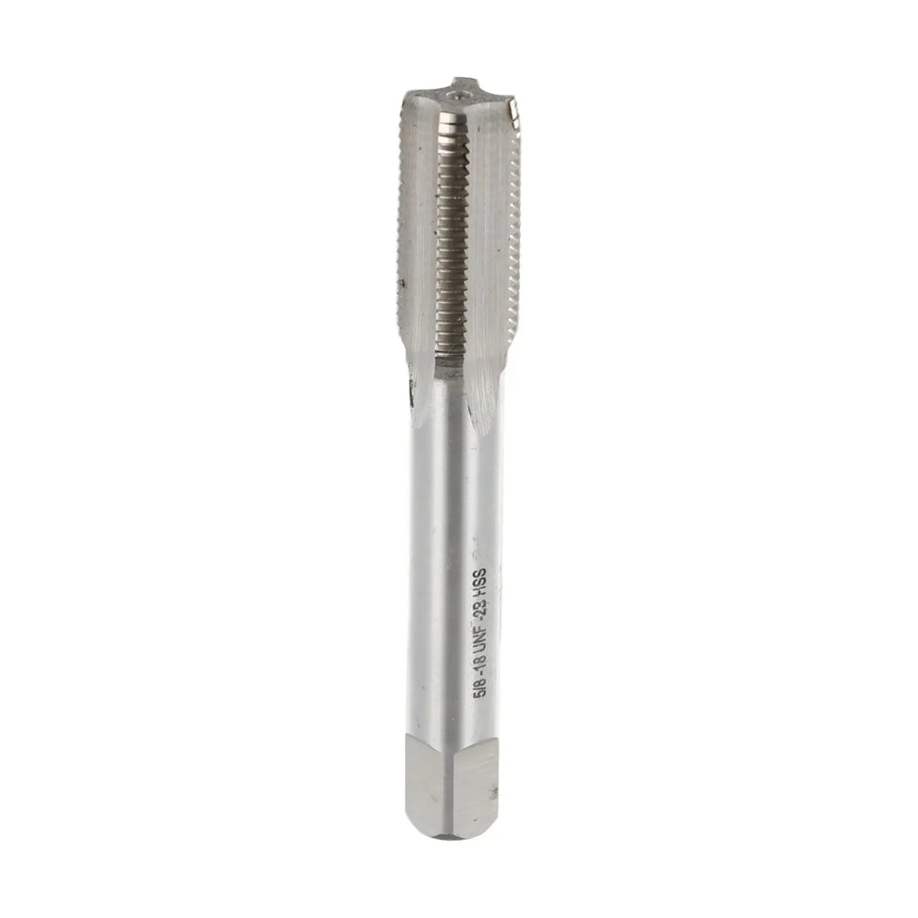 5/8-18 UNF Tap and Die Set for Thread Tapping, High Speed Steel Right Hand Tool for Metalworking and CNC Manufacturing