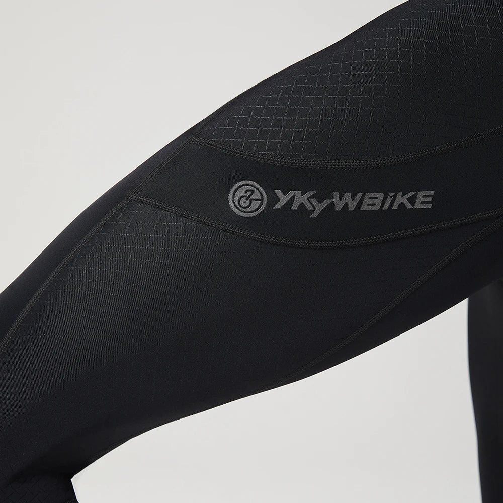 YKYWBIKE Men's Cycling Bib Pants 15-25°C Italy Interface 7 Hours Bicycle Bibs Tights Road Bike MTB Riding ClothingTrousers Pro
