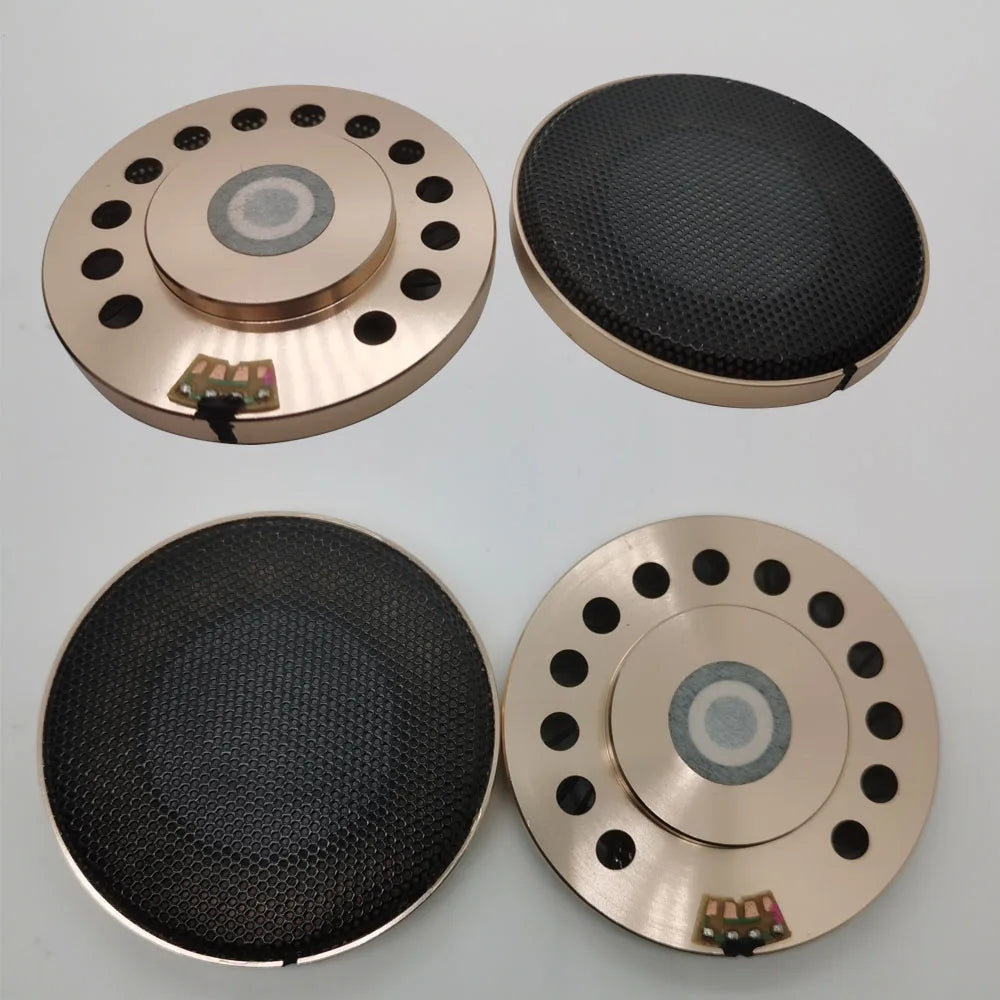 2pcs 70mm Headphone Speaker Unit  32ohm Over Ear Headphones Replacement Driver Dual magnetic Composite Biofilm Sound